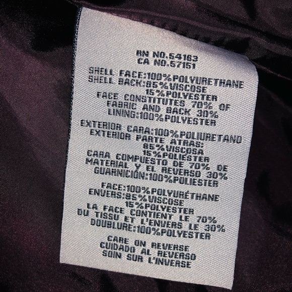 Levi’s vegan leather jacket (XS) - Picture 7 of 10